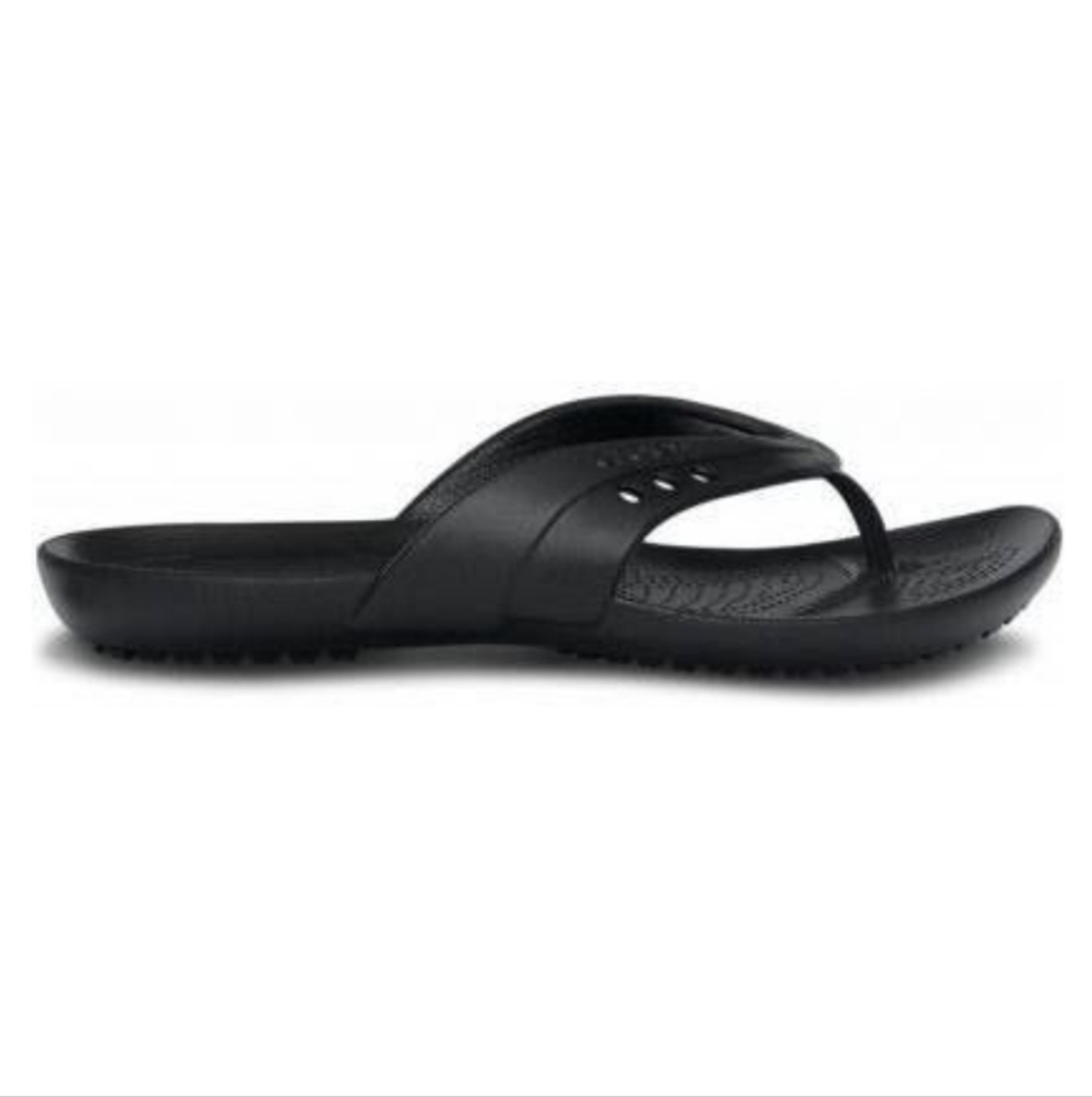 Crocs Women Kadee Rubber Thong Sandals Flats Flip flop shoes sz 11